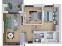 Aviatiei Pipera Cortina NORTH - APT 3 CAM COMPLEX LUX - l...