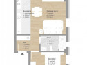 Apartament de 2 camere, finisat, 51 mp, tva inclus zona Tine