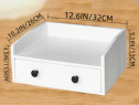 Suport Rustic pentru Cafea cu Sertar