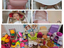 Set Baby Nurse Smoby cu 2 bebelusi Accesorii + zeci de hainute/vase