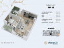 Studio foarte spatios, ideal locuința, direct dezvoltator