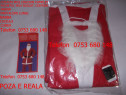 Costum Mos Craciun adulti, barba mustata pantaloni haina caciula curea