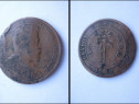 Moneda veche Ceylon 1909 1 cent-George 5, King & Emperor.