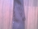 Cravata barbateasca culoare maro-stralucitor