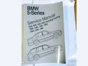 Manual reparatii tiparit BMW seria 5 (E34) in limba engleza