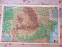 7 Hărți geografice mari,5România,a Lumii,Europei,vechi 2000
