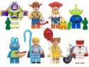 Set 8 Minifigurine tip Lego Toy Story 4 cu Woody si Forky
