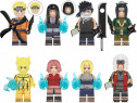 Set 8 minifigurine noi tip Lego Naruto pack1