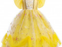 Costum Disney Belle Frumoasa si Bestia THK, Galben - 120 cm