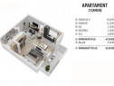 Apartament de 2 camere finisat, 55 mp, cartier rezidential n