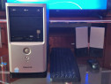 Unitate PC Davio LG +tastatură,mouse,cablu VGA la HDMI FullHD,boxe