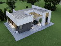 Casa individuala - 3 dormitoare -110 mp utili - 412 mp teren