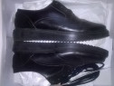 Pantofi de dama din piele naturala Oxford-black