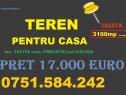 TEREN pentru CASA sat TELITA com FRECATEI