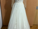Rochie de mireasă tip prințesă
