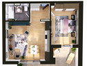 Apartament de vanzare, 2 camere, 54 mp, zona Torontalului