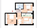 Apartament cu 3 camere, Sos. Alexandriei