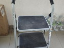 Scara pliabila, 2 trepte cu maner Parkside max. 150kg