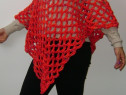 Poncho croşetat