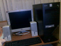 Kit pc calculator unitate ,monitor tastatura si boxe