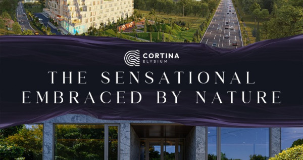 High-end: duplex 5 camere cu 4 dormitoare - 2 etaje| cortina elysium
