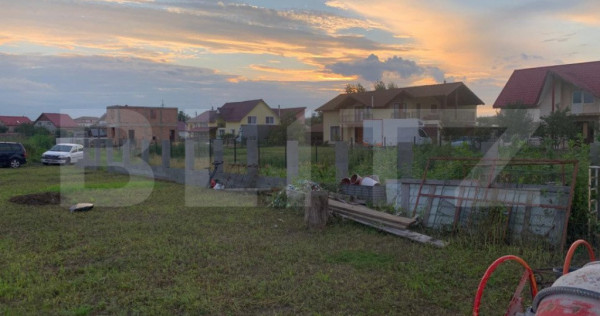 Teren intravilan 733 mp, puz aprobat, zona-mureseni