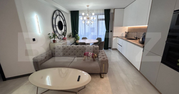 Apartament cu 2 camere, 53 mp, zona semicentrală