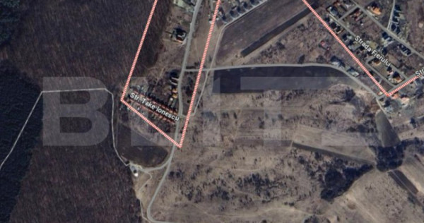 Teren intravilan de investitie 9200 mp front 28 ml