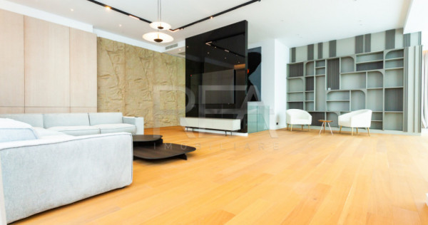 Penthouse mobilat | 3 locuri de parcare | one herastrau towe