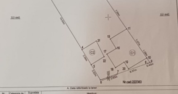 Casă demolabilă la curte cu teren 270 mp. zona sos. giurgiului