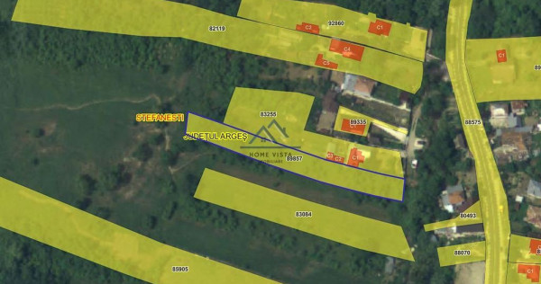 Teren intravilan+extravilan – ștefănești. comision 0%.