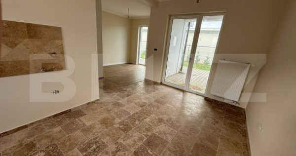 Casa insiruita cu 4 camere si 2 bai in giroc 86mp utili apro