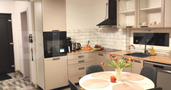 Casă tip duplex de vânzare | complet mobilată | 2 locuri