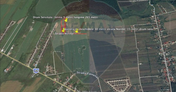Vanzare teren intravilan dumbraveni /balotesti/str. lahovari
