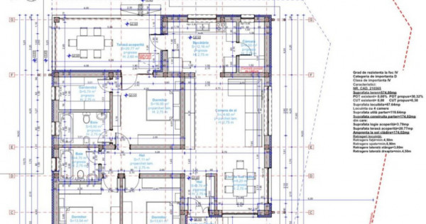 Casa constructie, 4 camere, 120 mp, in oradea