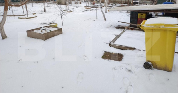 Teren 500 mp+casa cu 2 camere, 47 mp, catargiu, deschidere 3