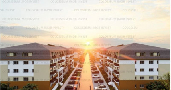 Comision 0% apartament 2 camere open-space+balcon 8 mp- subcetate city