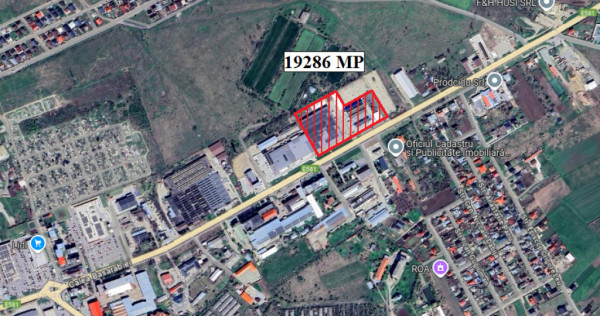 Teren cu hale si cladiri in husi - id : rh-43182-property