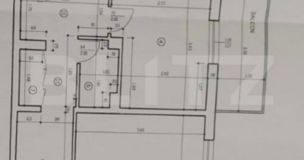Apartament de vanzare, cu 3 camere, decomandat, cartierul 1