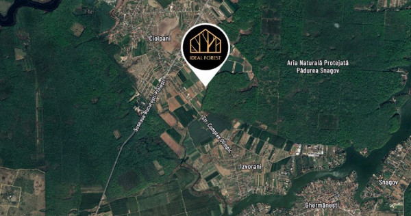 Lot teren 552mp utili autorizatie proiect deschidere la padure-snagov