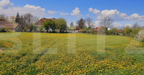 Teren intravilan de vânzare – 2755 mp, în centrul locali