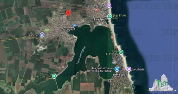 Teren extravilan de 5 000 mp techirghiol / agigea cu poten