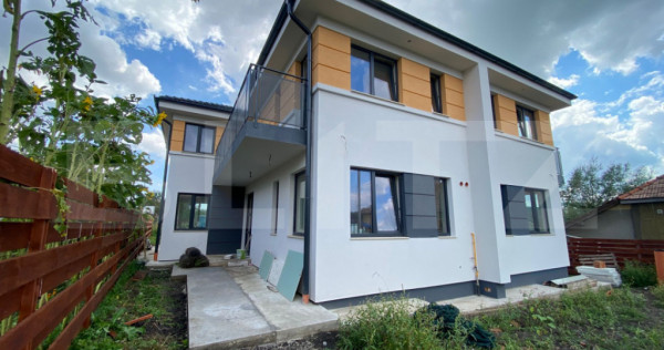 Duplex 120 mp + 2 locuri parcare, teren 334–400 mp