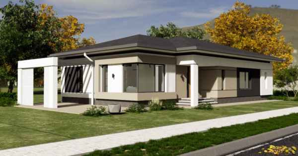 Tva inclus | case parter 4 camere trivale | teren 465 mp | u