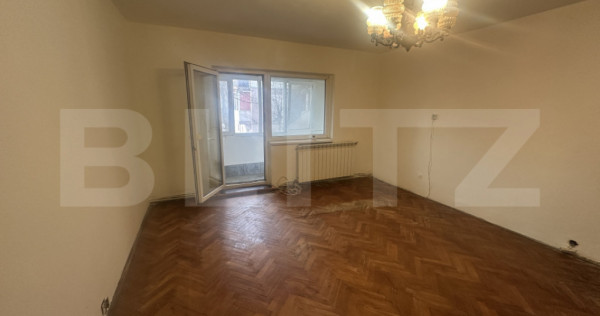 Apartament cu 2 camere, semidecomandat,53mp, micro 16
