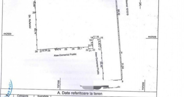 Teren in mijlocul orasului galati ic frimu 7047mp