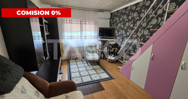 Comision 0%-apartament cu 3 camere de vanzare utilat mobilat