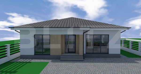 Casa de vanzare aerodrom unirea 600mp teren