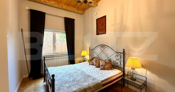 Casa lux cu 4 camere de inchiriat, 115 mp, parcare la liber,