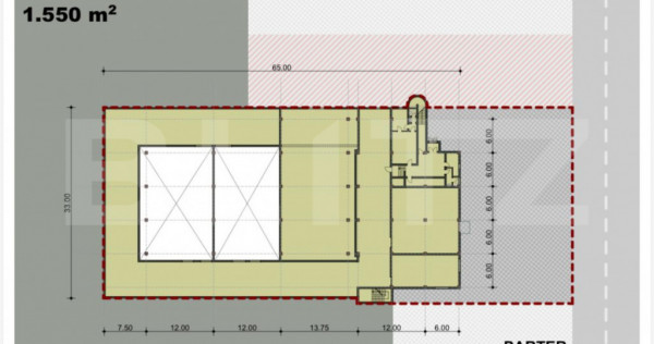 Hală industrială – 2800 mp utili, zonă botizului/șoimo